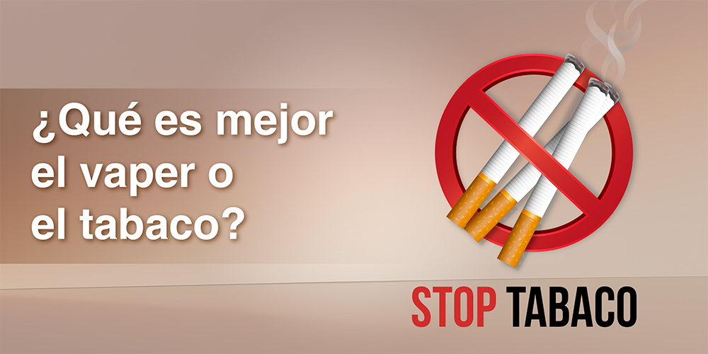 ¿Qué es mejor: el vaper o el tabaco?